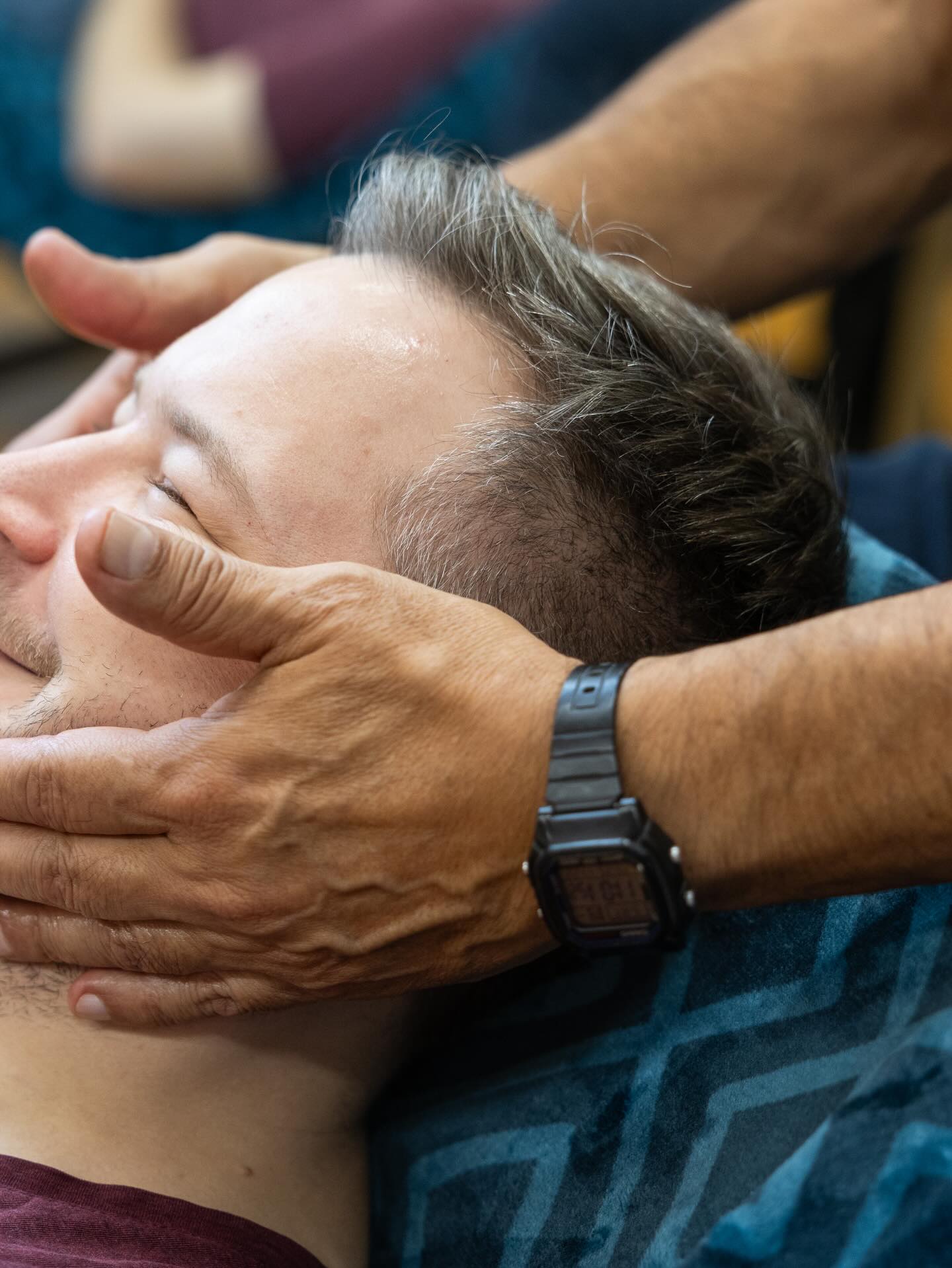 Detail &mdash; sanfte manuelle Behandlung